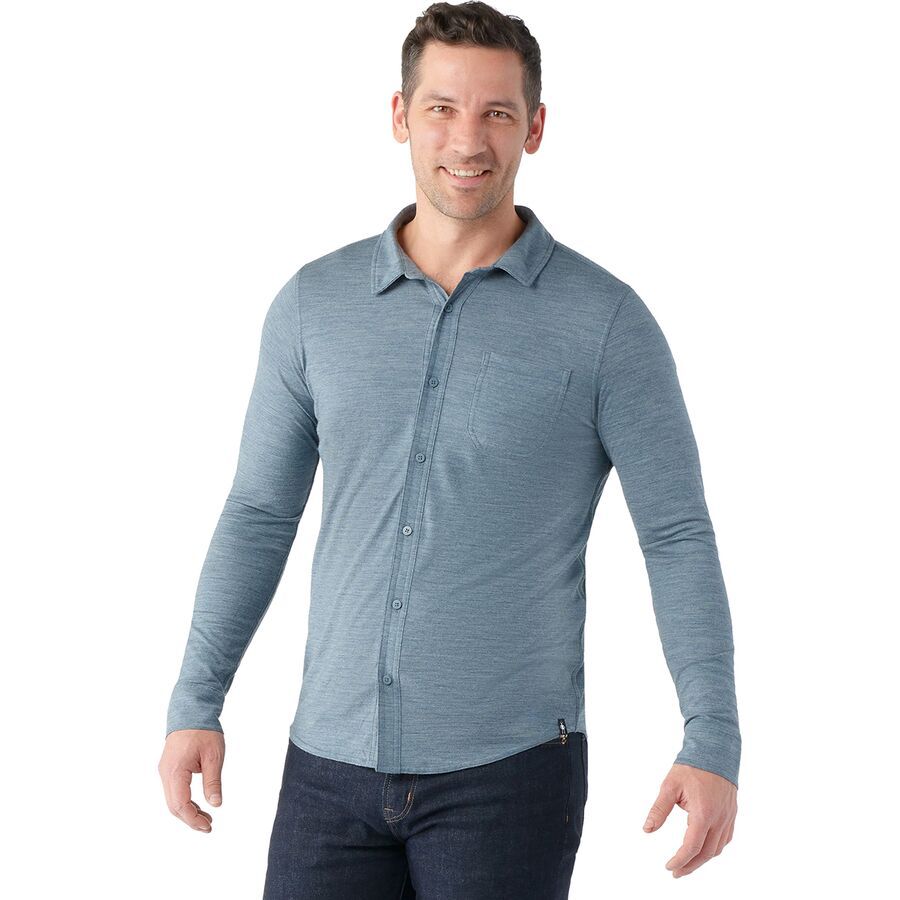 Merino Sport 150 Long-Sleeve Button-Up Shirt - Men's