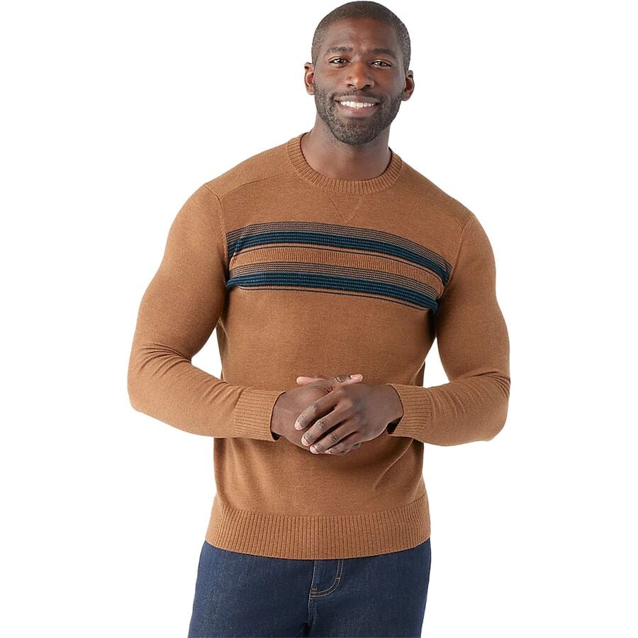 Sparwood Stripe Crew Sweater - Men's