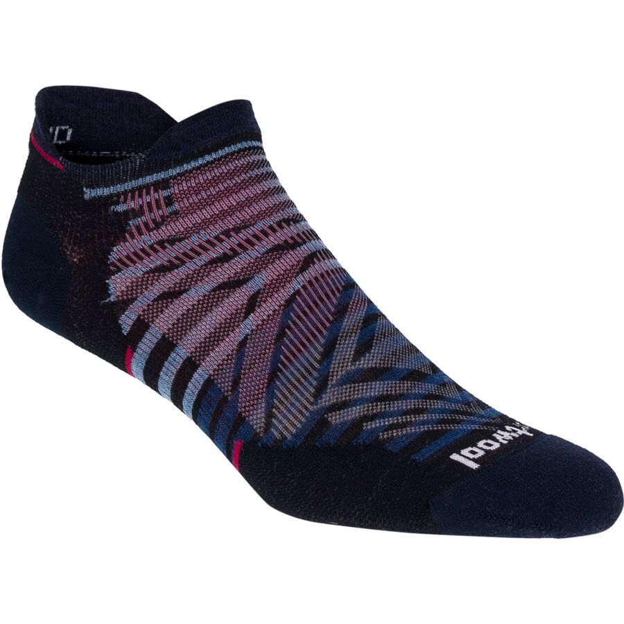 Run Zero Cushion Low Ankle Pattern Sock