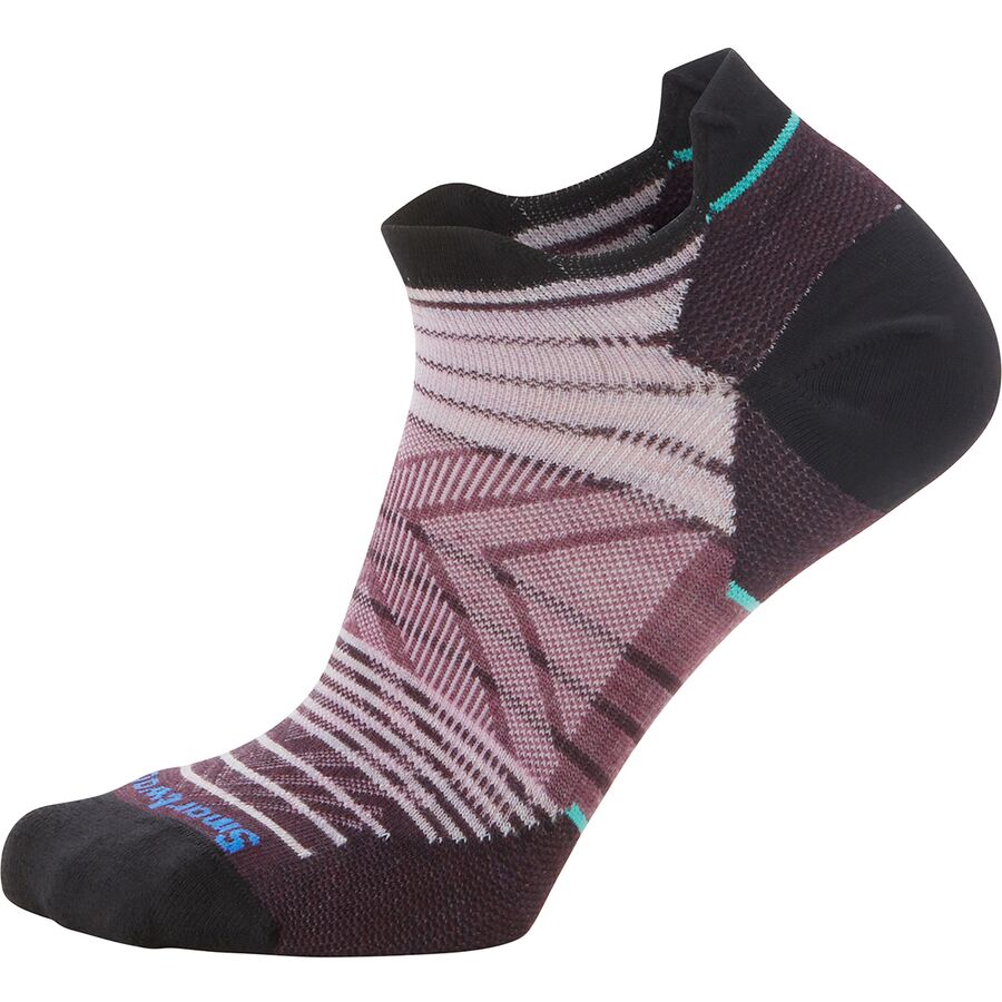 Run Zero Cushion Stripe Low Ankle Sock - Women's