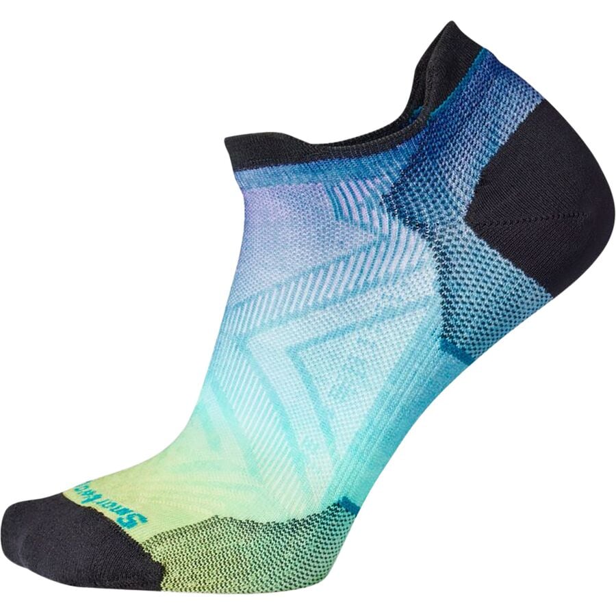 Run Zero Cushion Ombre Print Low Ankle Sock - Women's