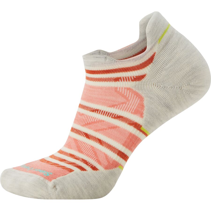 Run Targeted Cushion Stripe Low Ankle Sock - Women's