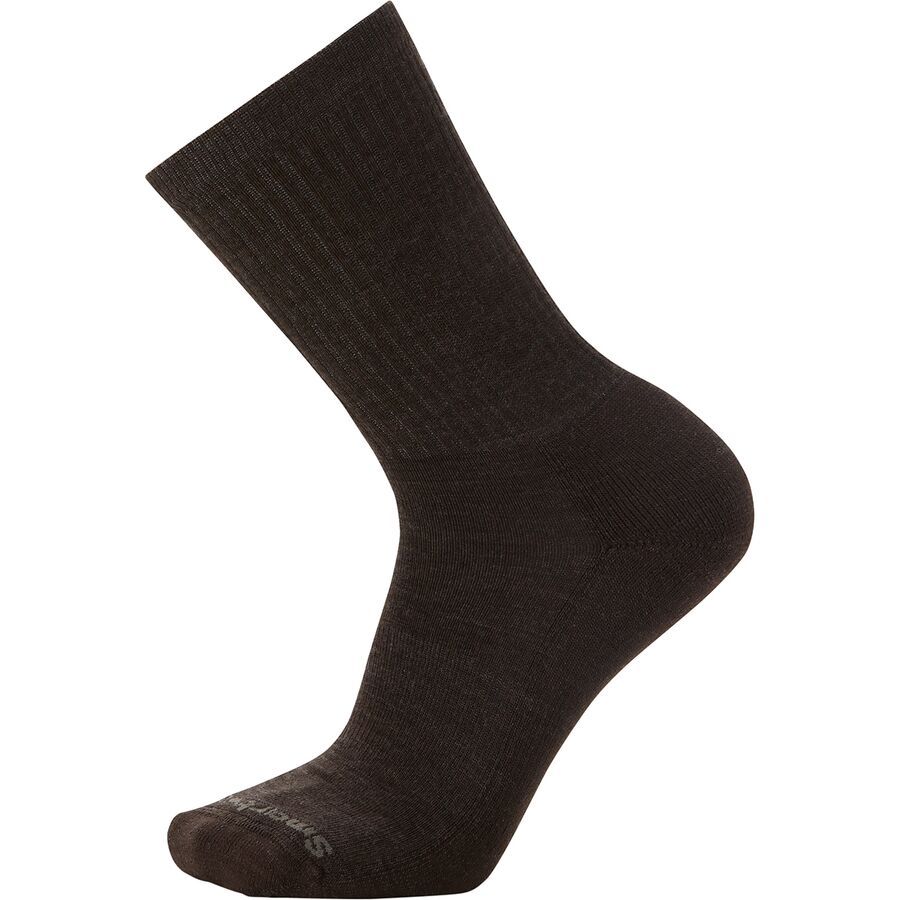 Everyday Solid Rib Crew Sock