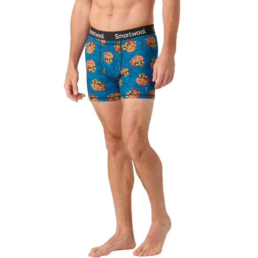 Merino Print Boxer Brief - Men's