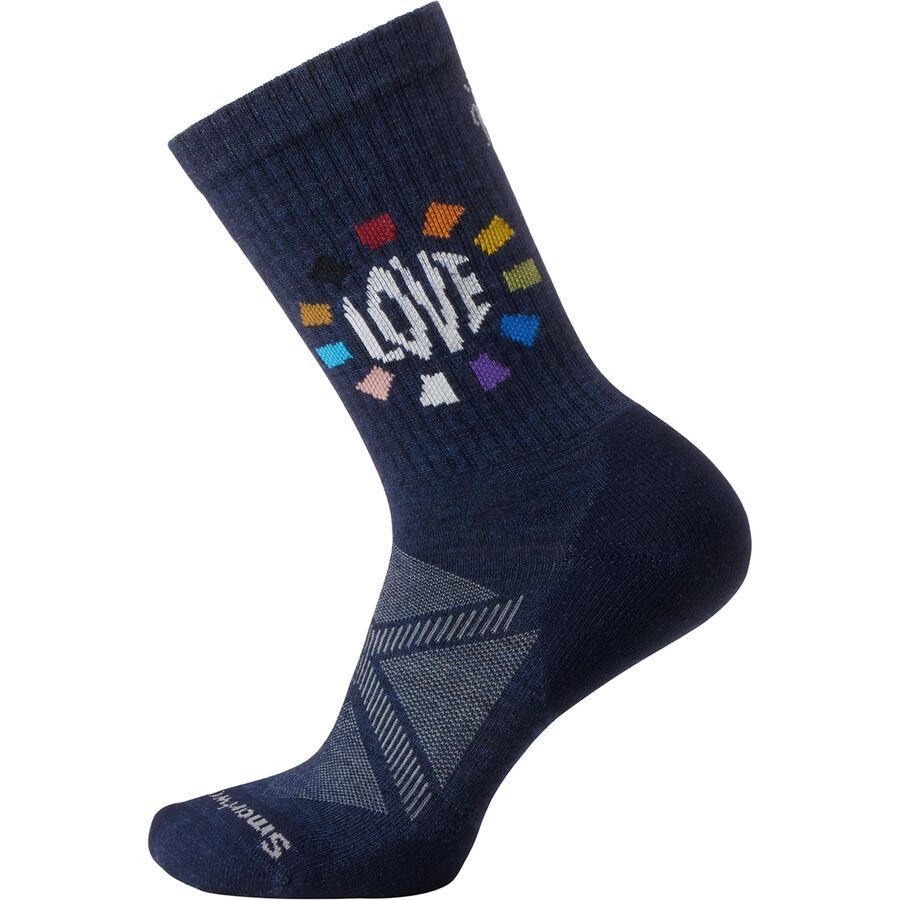 Athletic Pride Circle of Love Crew Socks
