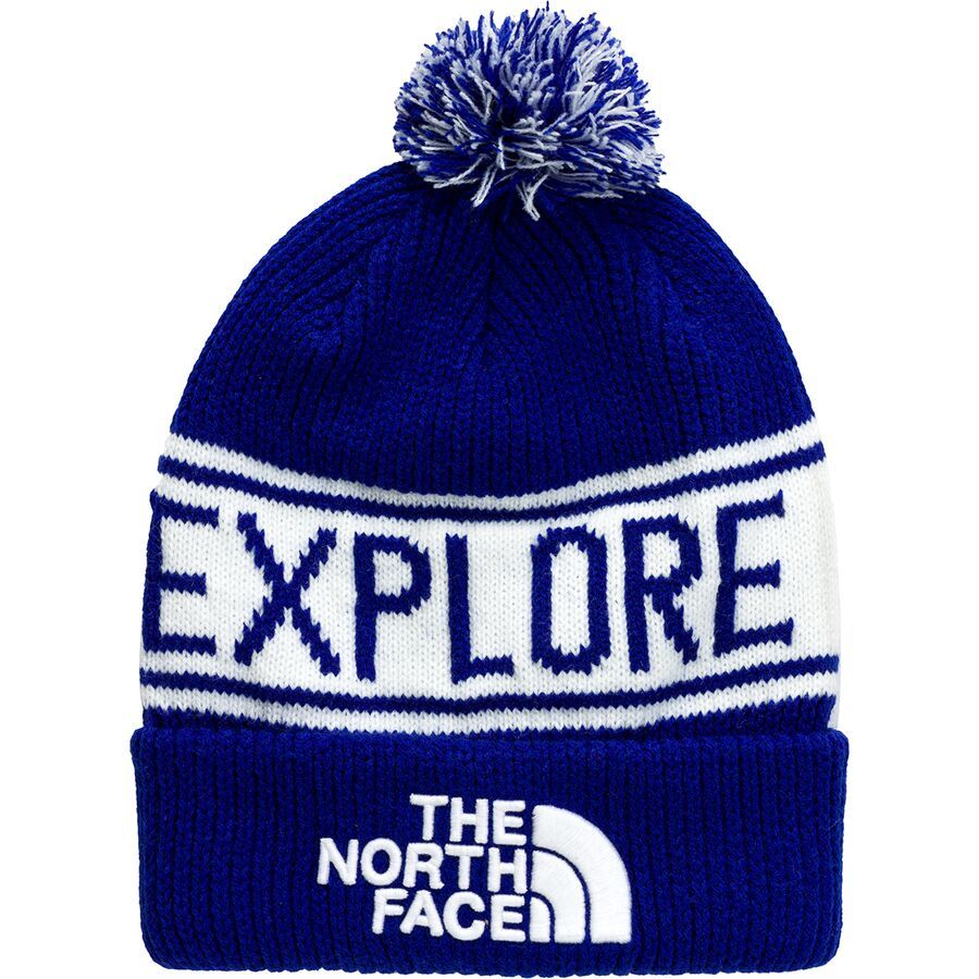 Retro TNF Pom Beanie