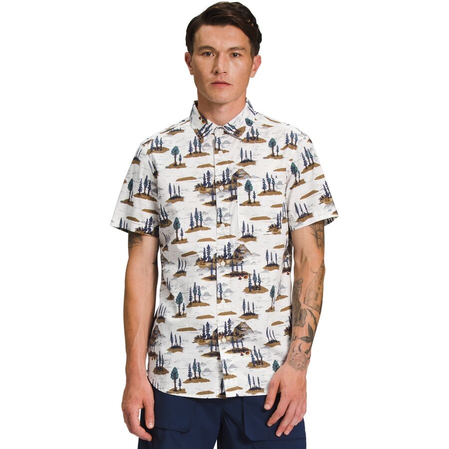 Short Sleeve Baytrail Pattern Shirt - Men's