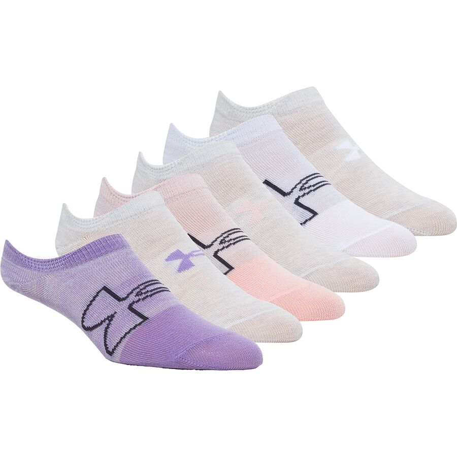 Essential 2.0 No Show Sock - 6-Pack - Girls'