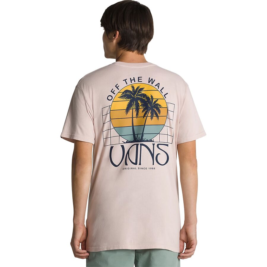 Sunset Dual Palm Vintage T-Shirt - Men's