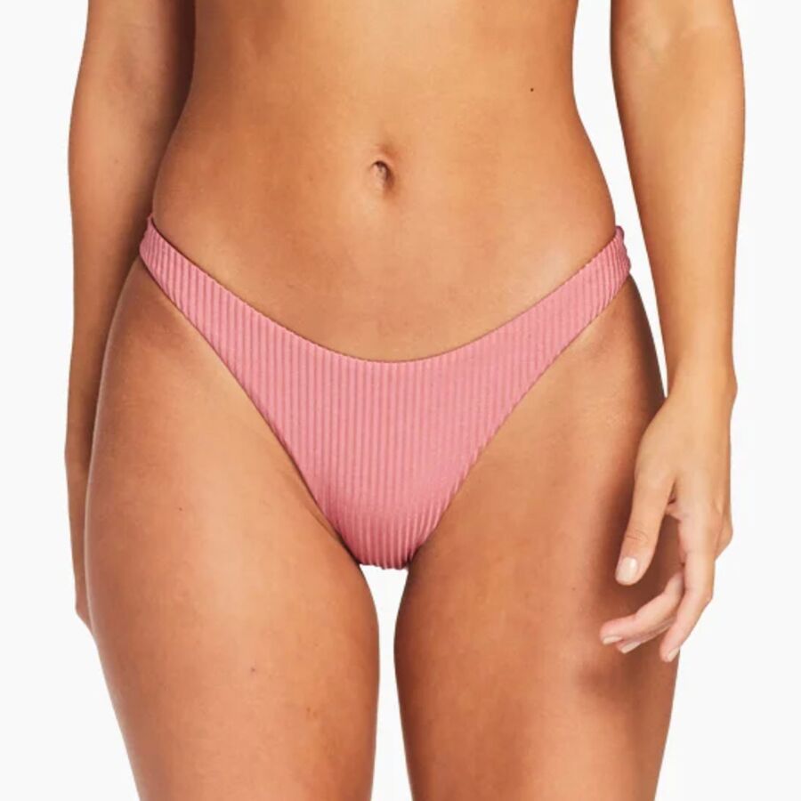 California High-Leg Cheeky Cut Bikini Bottom - Women's