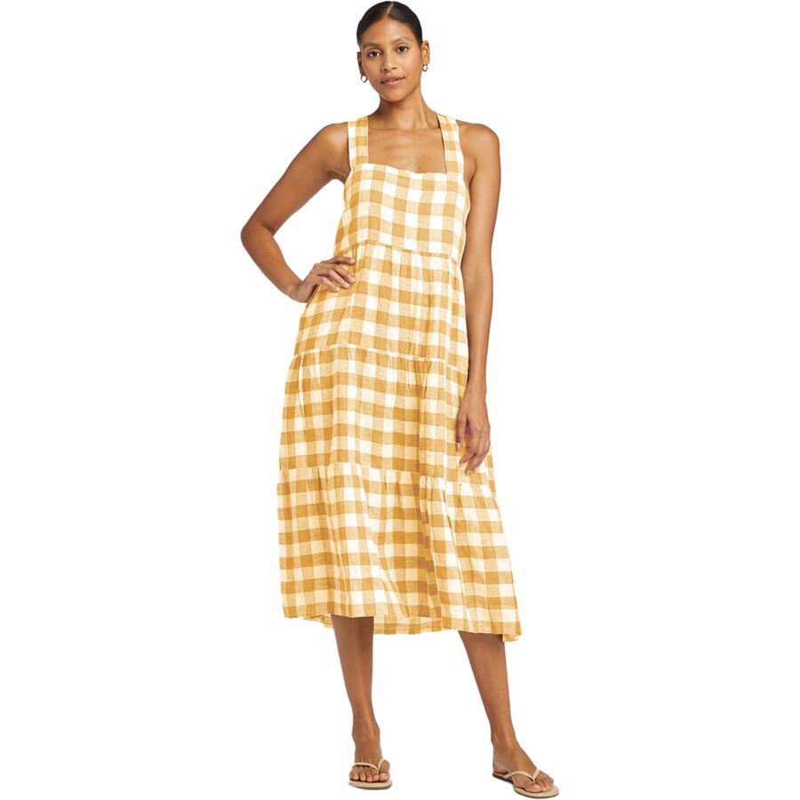 Canyon Linen Midi Dress - Women's