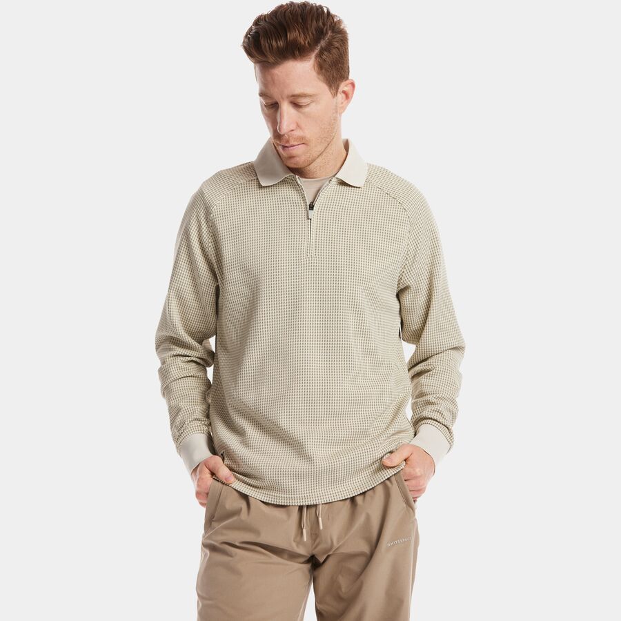 Quarter Zip Long-Sleeve Top - Men's