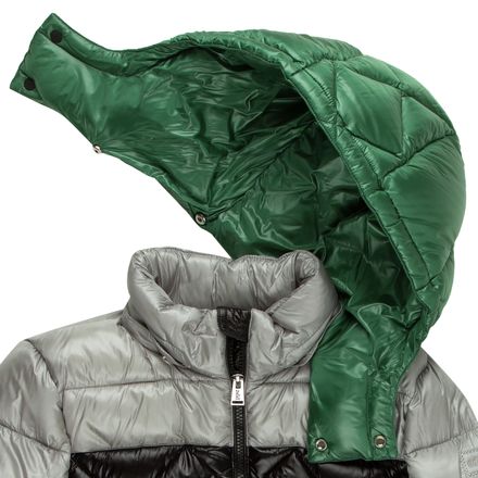 ADD - Colorblock Down Jacket  with Removable Hood - Boys'