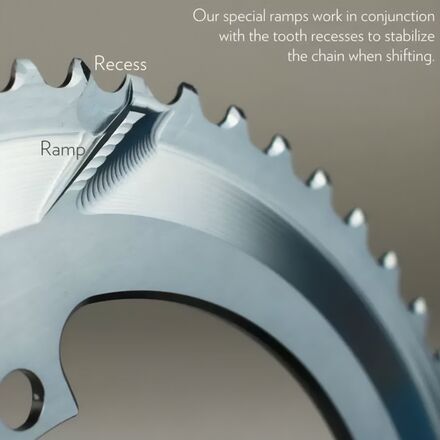 absoluteBLACK - Winter Oval Road Chainring