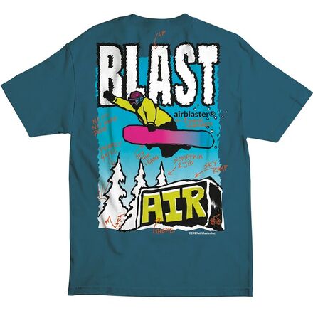Airblaster - Style Correct Short-Sleeve T-Shirt - Men's - Deep Ocean