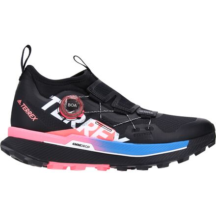 Adidas TERREX - Terrex Agravic Pro Trail Running Shoe - Women's - Core Black/Ftwr White/Turbo
