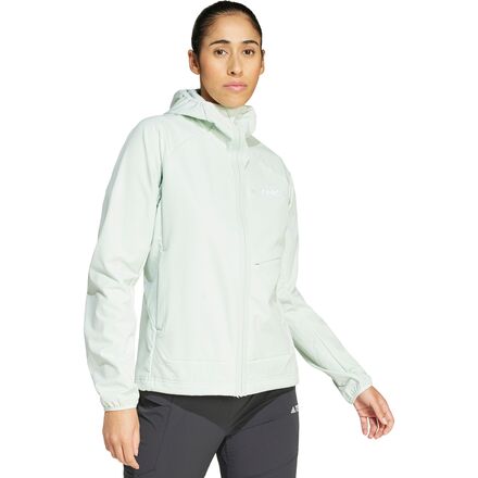 Adidas TERREX - Xperior Medium Fleece Hooded Jacket - Women's