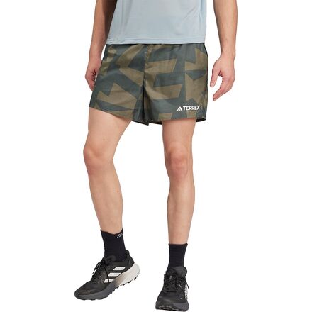 Multi Light Printed 5in Short - Men's