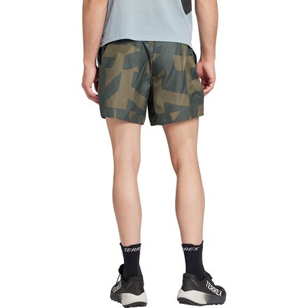 Adidas TERREX - Multi Light Printed 5in Short - Men's