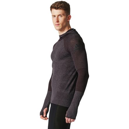 Adidas - Climaheat Primeknit Hooded Shirt - Long-Sleeve - Men's