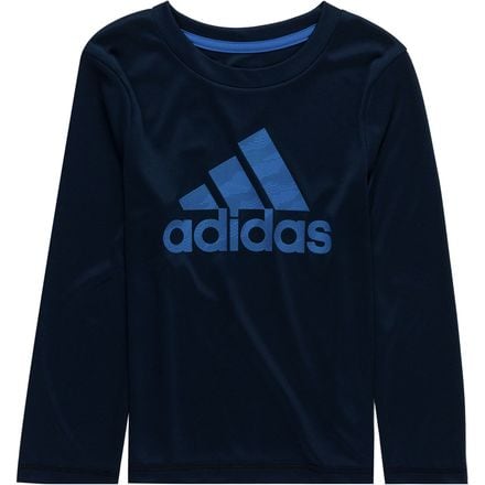 Adidas - Long-Sleeve Dot Camo Logo T-Shirt - Toddler Boys'
