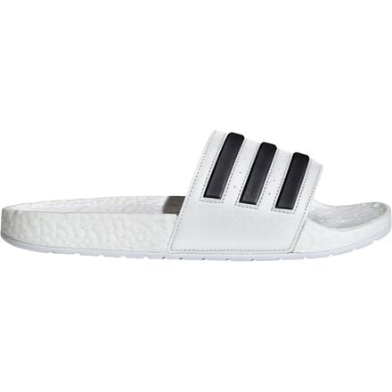Adidas - Adilette Boost Sandal - Men's - Ftwr White/Core Black/Ftwr White