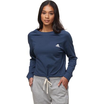 Adidas - Essentials Cropped Sweatshirt - Women's