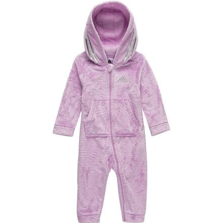 Adidas - Cozy Fleece Coverall - Infants' - Clear Lilac