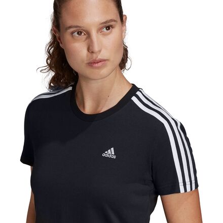 Adidas - 3 Stripe Crop T-Shirt - Women's