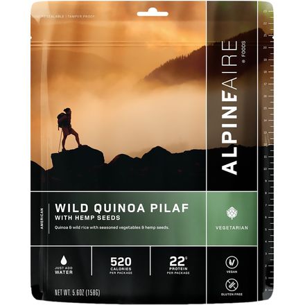 AlpineAire - Wild Quinoa Pilaf with Hemp Crispies