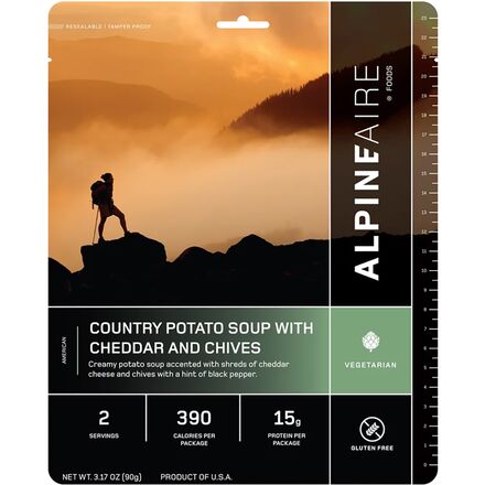 Country Potato Soup with Cheddar and Chives