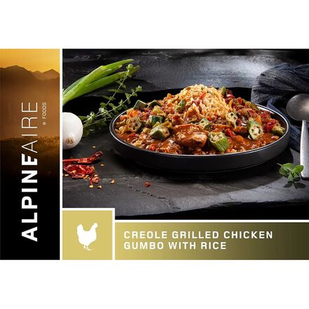 AlpineAire - Creole Grilled Chicken Gumbo with Rice