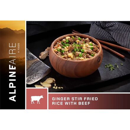 AlpineAire - Ginger Stir Fried Rice with Beef