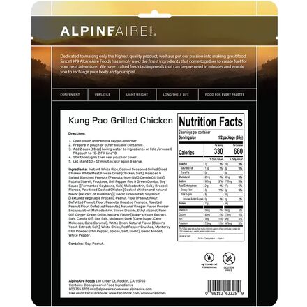 AlpineAire - Kung Pao Grilled Chicken