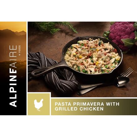 AlpineAire - Pasta Primavera with Grilled Chicken