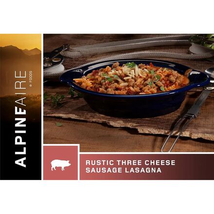 AlpineAire - Rustic Three Cheese Sausage Lasagna