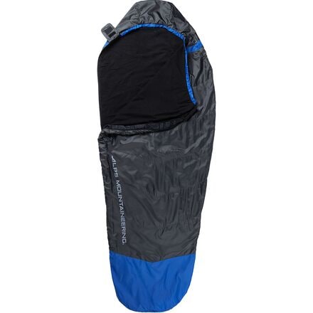 ALPS Mountaineering - Razor Fleece Sleeping Bag/Liner - Charcoal/ Blue (A)