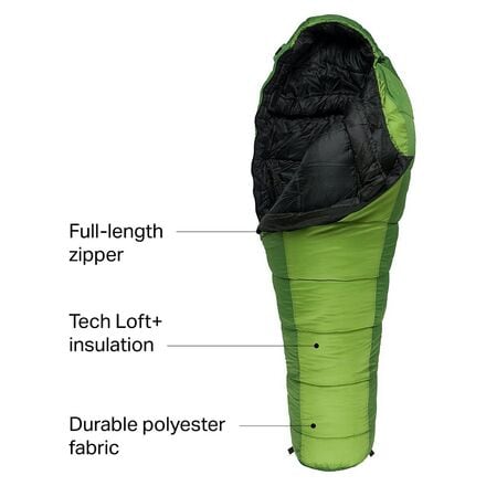 ALPS Mountaineering - Crescent Lake Sleeping Bag: 20F Synthetic