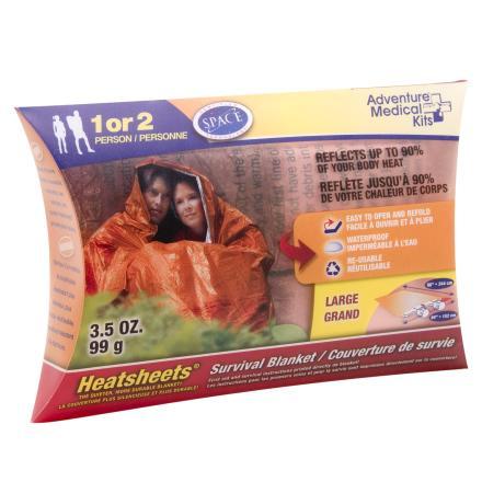 Adventure Ready Brands - Heatsheets Survival Blanket Two Person