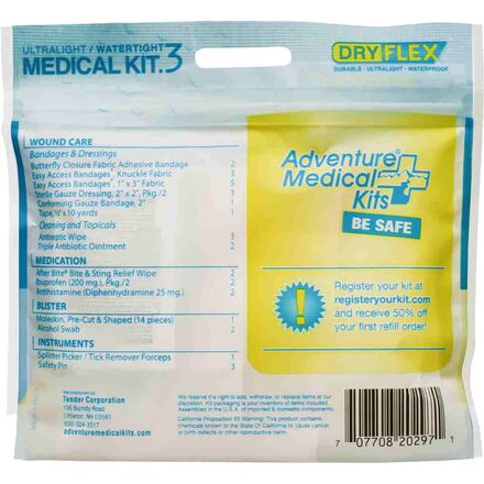 Adventure Medical Kits - Ultralight Watertight Medical Kit - .3