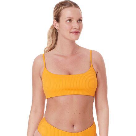 The Maui Wide Rib Bikini Top - Women's