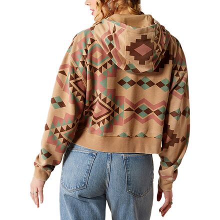 Ariat - Sunset Spark Crop Hoodie - Women's