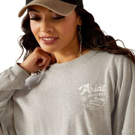 Ariat - Canvas Oversized T-Shirt - Women's