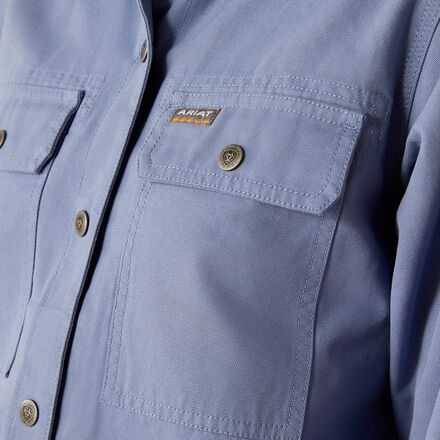 Ariat - Rebar Cropped Woven Shirt Jacket - Women's