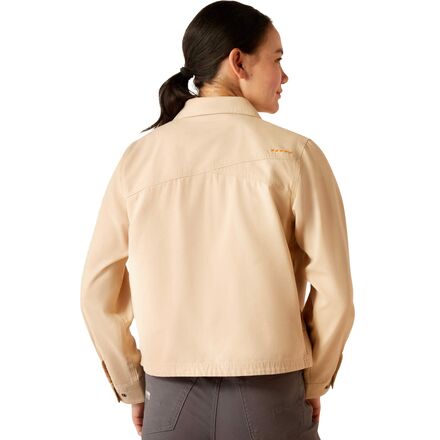 Ariat - Rebar Cropped Woven Shirt Jacket - Women's