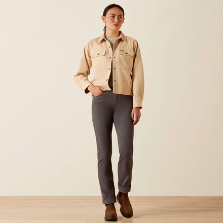 Ariat - Rebar Cropped Woven Shirt Jacket - Women's