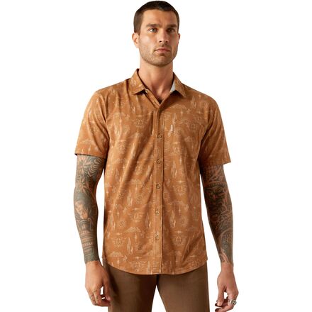 Retro Button Down Shirt - Men's