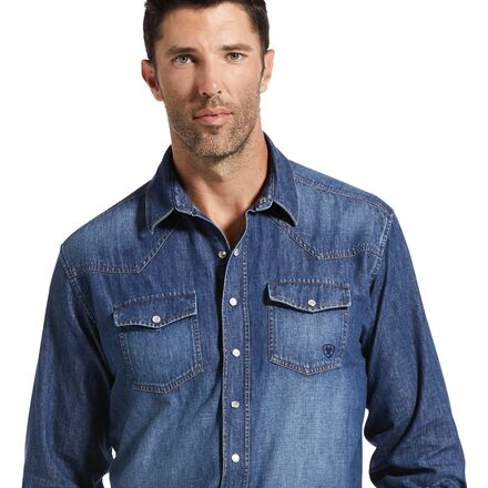 Ariat - Denim Retro Fit Shirt - Men's