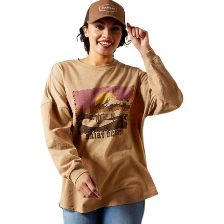 Canvas Oversized T-Shirt - Women's