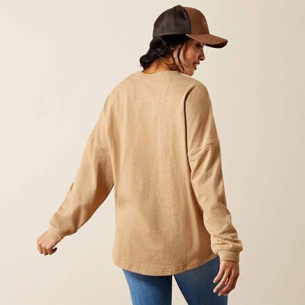 Ariat - Canvas Oversized T-Shirt - Women's